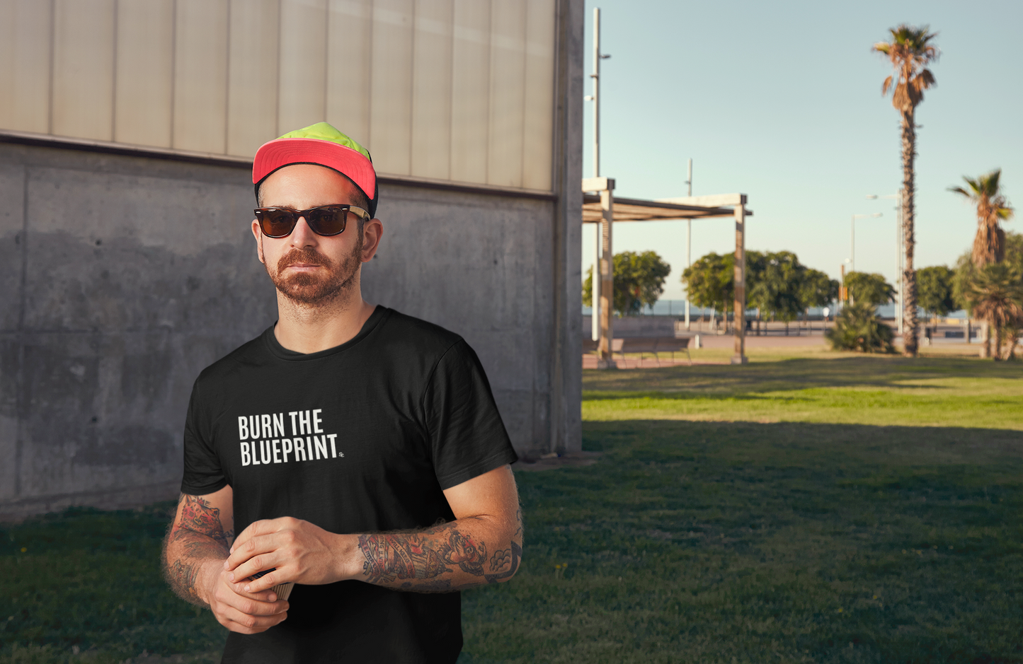 Burn The Blueprint Tee